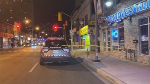 Toronto police are on the scene of a stabbing near Weston and Lawrence on Tuesday, July 2, 2024. (CP24)