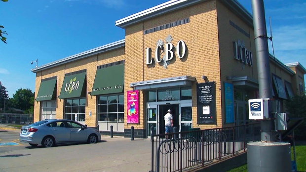 An LCBO store in Toronto is seen in this undated photo. (CP24)