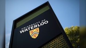 University of Waterloo sign