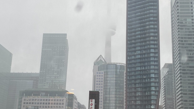 heavy, rain, Toronto