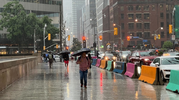 rainfall, Toronto