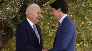 Trudeau, Biden