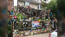 'Leslieville dollhouse' at 37 Bertmount Ave.