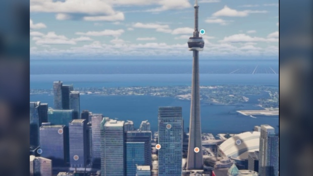 Toronto can now be viewed virtually on Google Maps