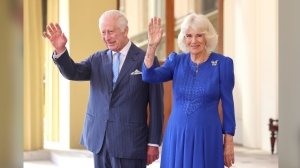 Britain's King Charles III and Queen Camilla