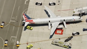 American Airlines flight evacuated