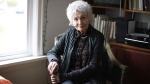 Canadian author Alice Munro is photographed at her daughter Sheila's home during an interview in Victoria, B.C., on Dec. 10, 2013. THE CANADIAN PRESS/Chad Hipolito