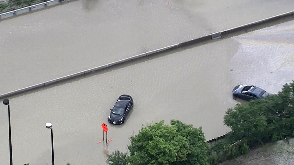 DVP flooded