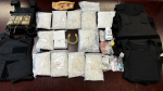 Drugs seized by the RCMP are displayed in this undated photo. 