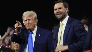 Donald Trump and J.D. Vance