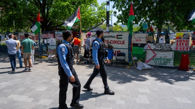 U of T pro-Palestinian encampment