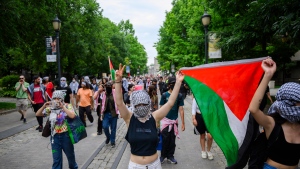 U of T pro-Palestinian protesters