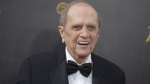 FILE - Bob Newhart appears at the Creative Arts Emmy Awards in Los Angeles on Sept. 10, 2016. Newhart, the deadpan master of sitcoms and telephone monologues, died in Los Angeles on Thursday, July 18, 2024. He was 94. (Photo by Richard Shotwell/Invision/AP, File)