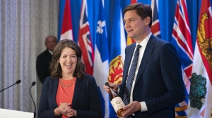 David Eby, Danielle Smith