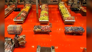 produce section of a Toronto Loblaws