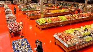 The produce section of a Toronto Loblaws is seen on Friday, May 3, 2024. THE CANADIAN PRESS/Chris Young
