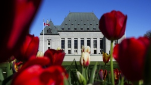 The Supreme Court of Canada (SCOC) in Ottawa on Monday, May 6, 2024. THE CANADIAN PRESS/Sean Kilpatrick 