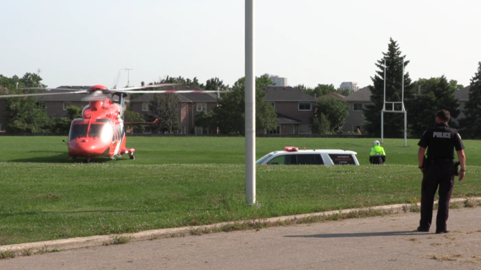 Ornge air ambulance shooting Mississauga July 29