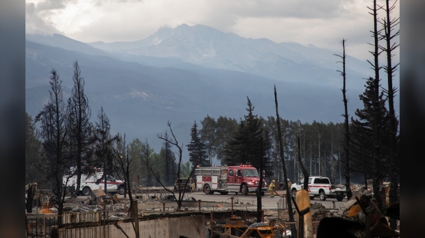 fire Jasper, Alta. July 2024