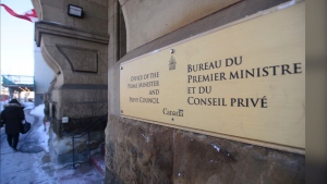 main door to the PMO and Privy Counil Office  