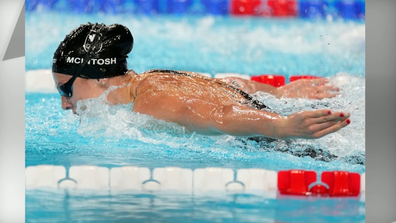 Summer McIntosh, 17, from Toronto, is the first Canadian woman to win the 400-metre individual medley at the Olympics.
