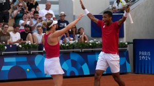 Felix Auger-Aliassime and Gabriela Dabrowski