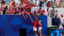 Felix Auger-Aliassime and Gabriela Dabrowski