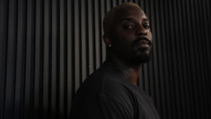 Toronto-based rapper Sean Leon poses for a portrait on Monday, July 15, 2024. THE CANADIAN PRESS/Chris Young