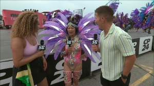 Mayor Chow joins the Caribbean Carnival Parade