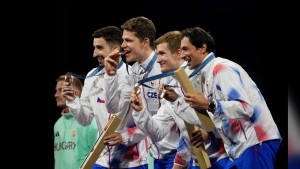 Czech Republic's fencers