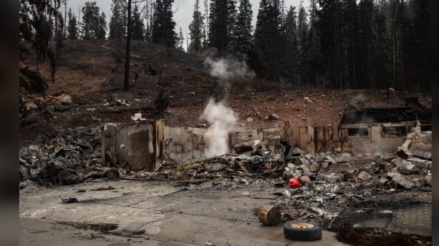 Jasper, Alta. fire