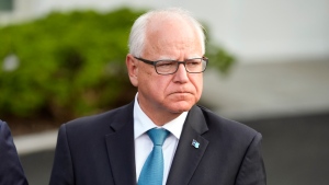 Minnesota Gov. Tim Walz pictured July 3, 2024, at the White House in Washington. (AP Photo/Jacquelyn Martin)