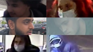 Suspects photos provided by police as part of an investigation into taxi scams in the Toronto area (TPS)