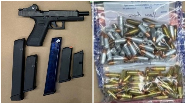 Firearm/ammunition seizure