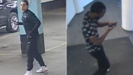 York Regional Police are looking to identify the two men in the photo in connection with a vehicle theft and fatal stabbing on Thursday, Aug. 8, 2024. (YRP)