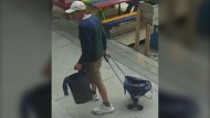 Toronto police are trying to identify a suspect wanted in connection with a suspected hate-motivated assault at a restaurant in the Beaches. (Handout)