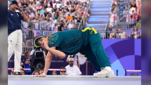 Australia's Rachael Gunn - B-Girl Raygun