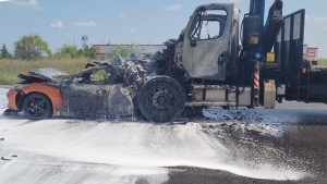 Hwy 410 collision