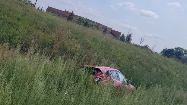 Highway 410 collision