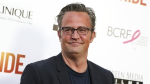 FILE -Matthew Perry appears at the premiere of "Ride" in Los Angeles on April 28, 2015. (Photo by Rich Fury/Invision/AP, File