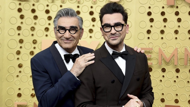 Canadian father-son duo Eugene and Dan Levy tapped to host Emmy Awards