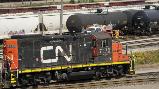 CN rail trains