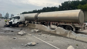 Highway 401 collision