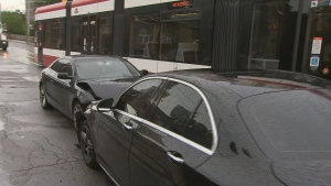 hit run TTC streetcar, other vehicle Aug. 18