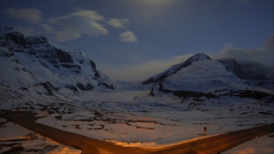 The Athabasca Glacier