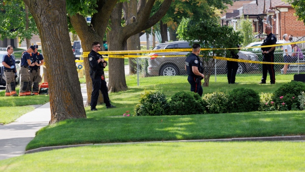 Etobicoke crime scene