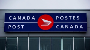 A store front for Canada Post in an undated photo. (File)