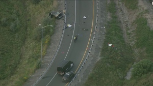 Highway 401 crash