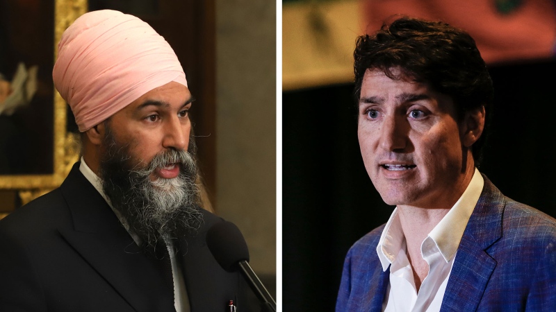 Singh, Trudeau