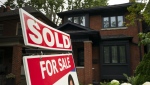 A West-end Toronto home for sale is shown in this July 15, 2023 file photo. THE CANADIAN PRESS/Graeme Roy